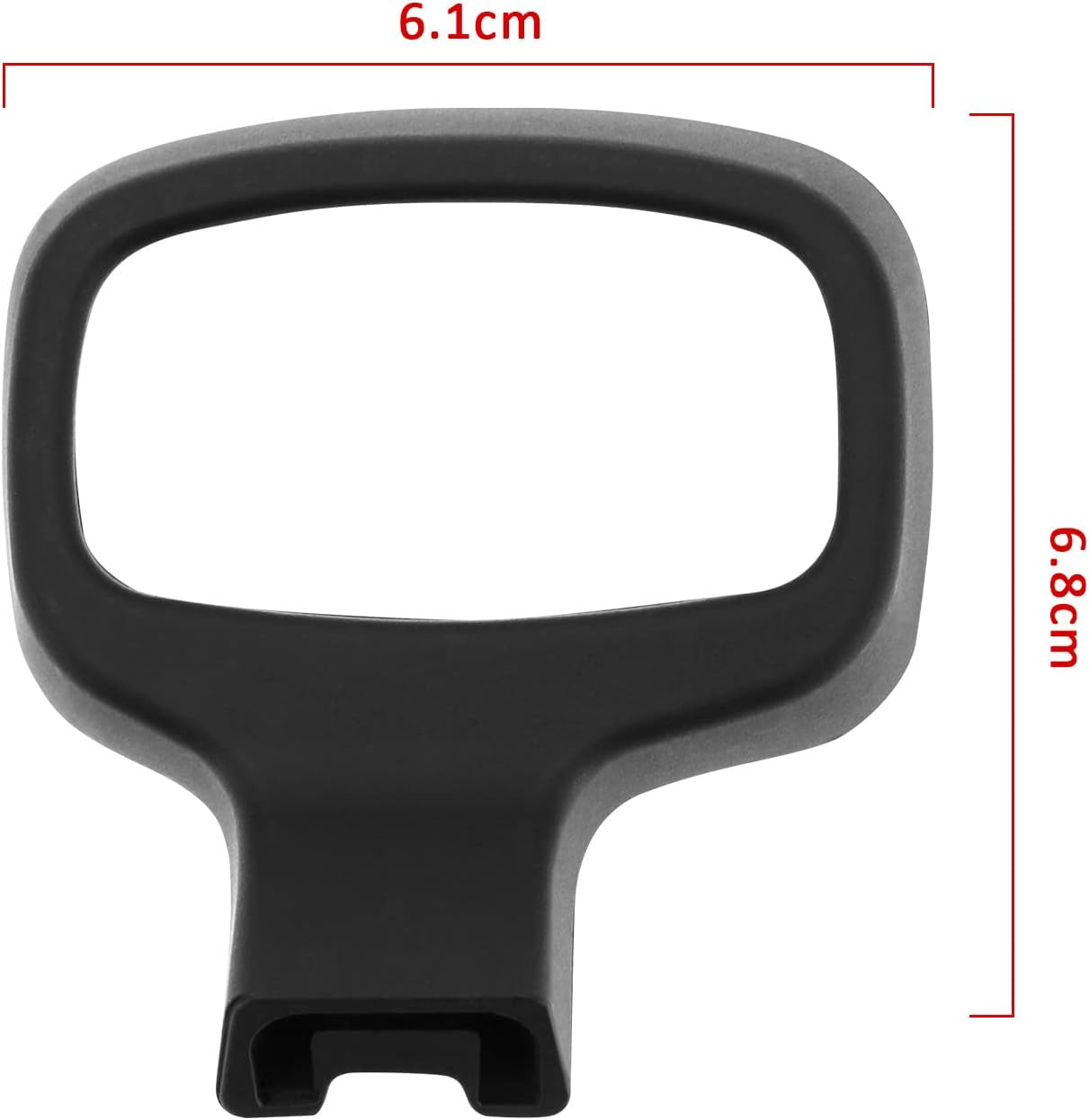 Emsea 2Pcs Seat Adjustment Handles Replacement 3C0881253A9B9 3C0881254A9B9 Compatible with VW Amarok/Beetle/Caddy 3 Car Seat Recliner Handle image number 3