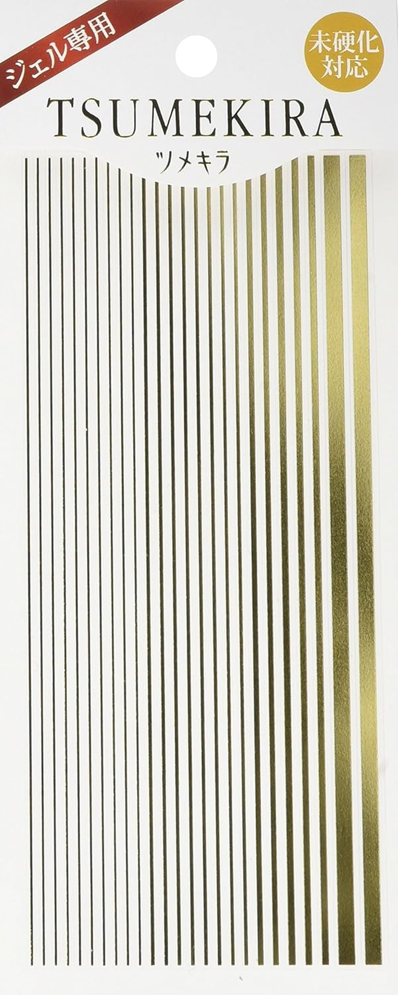 TSUMEKIRA SG-LIN-102 Nail Seal Line, Gold