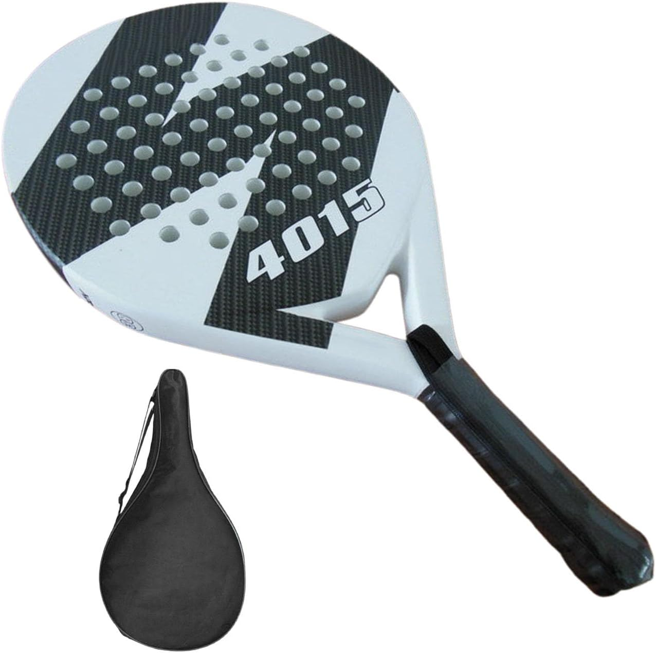 Beaches Tennis Paddle | Lightweight Soft EVA Carbon Fiber Racket with EVA Memory Foam Core, Portable Tennis Rackets for Women and Men image number 3