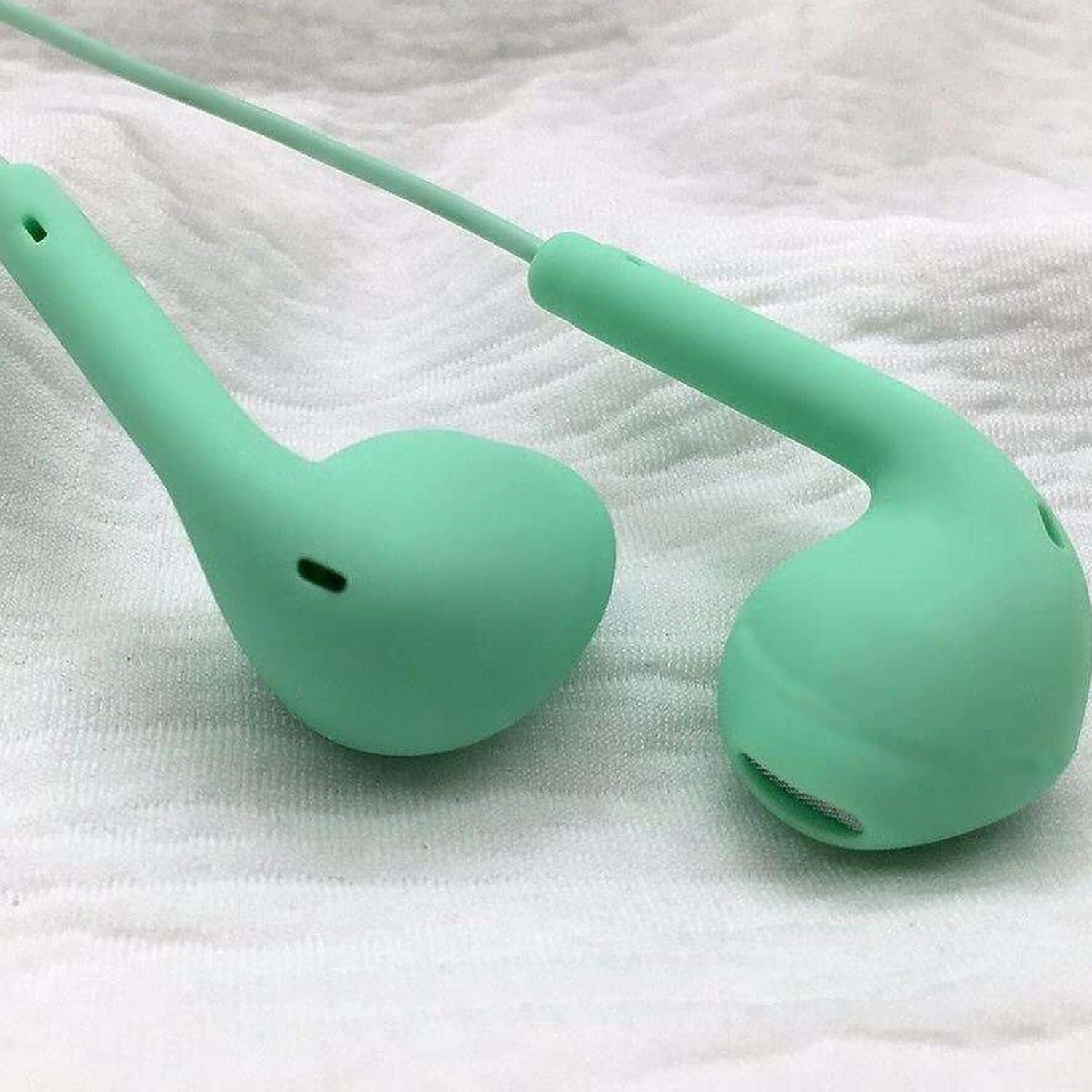 Macaron Color Ear Buds Wired - Corded 3.5Mm In-Ear Headphones for Computer, Laptop, Smart Phones,Wire Ear Bud with Hifi Sound for Devices with 3.5Mm Interface B/M image number 1