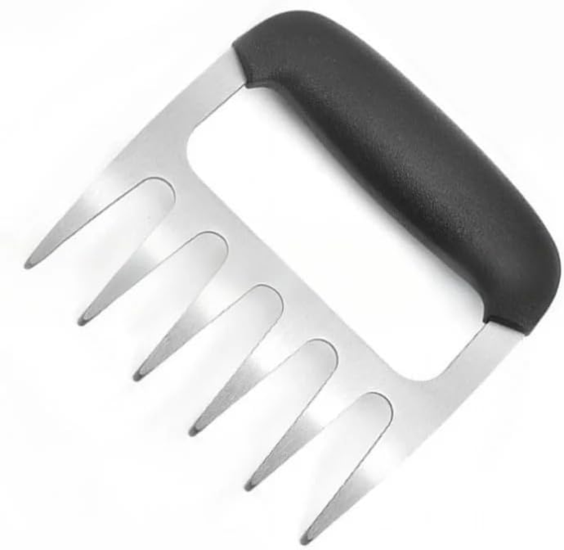 Grills Soft Touch Meat Claws, Stainless (Silver-1 PC) image number 3