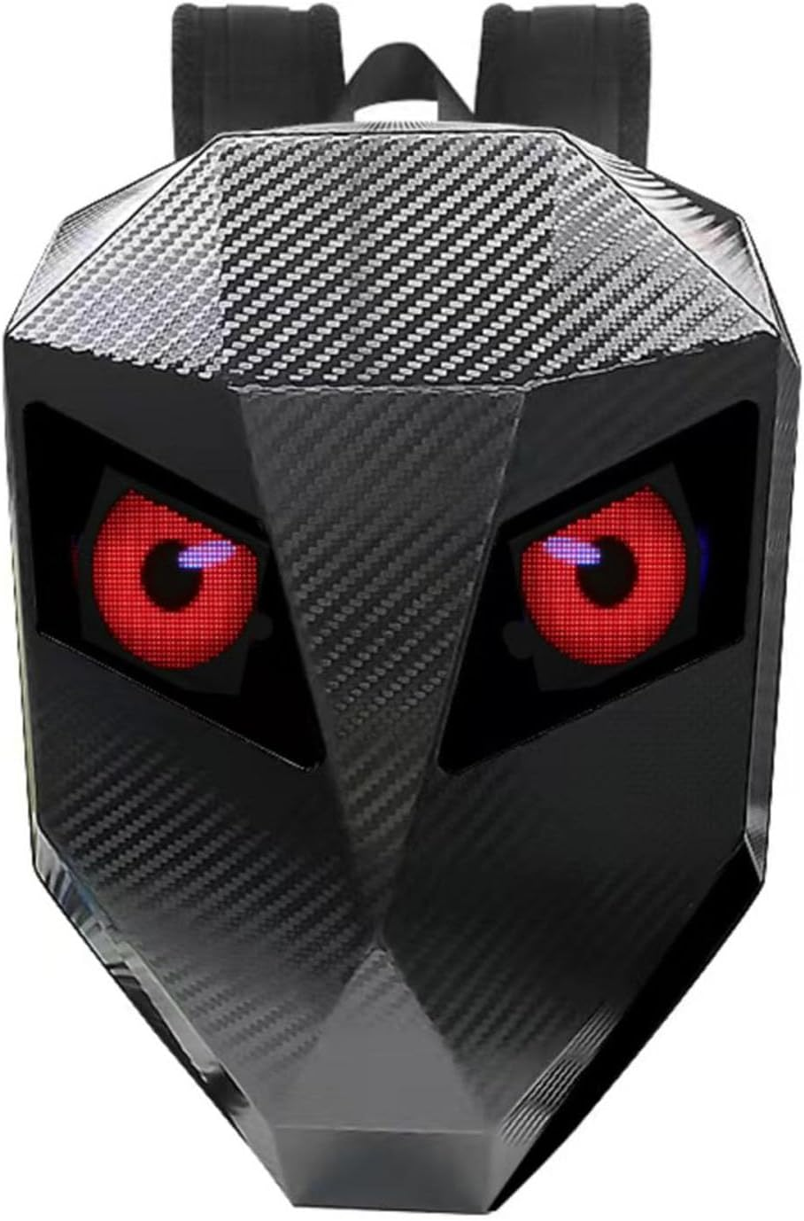 LED Knight Backpack, Large Capacity LED Backpack with Programmable Screen, Waterproof Motorcycle Backpack Hard Shell Laptop Backpack Motorcycle Riding Backpack for Travelling image number 6