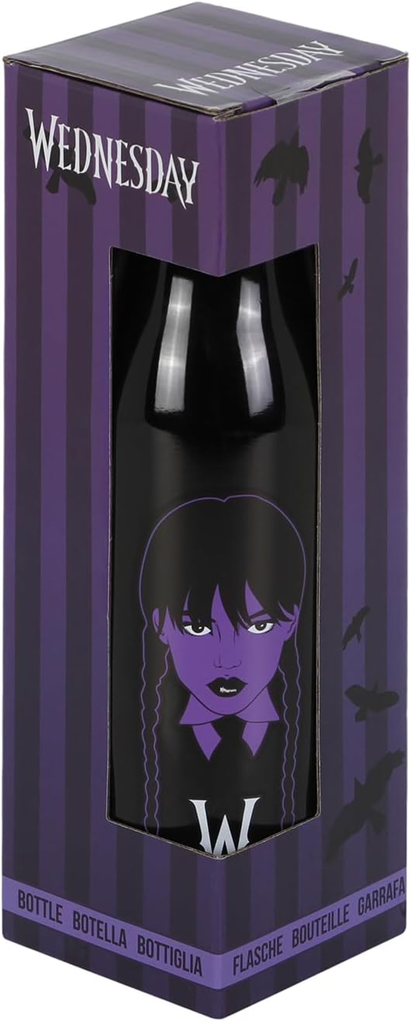 Wednesday Braid Bottle - Black, Black, Einheitsgr&ouml;&szlig;e, Bottle Braid image number 2