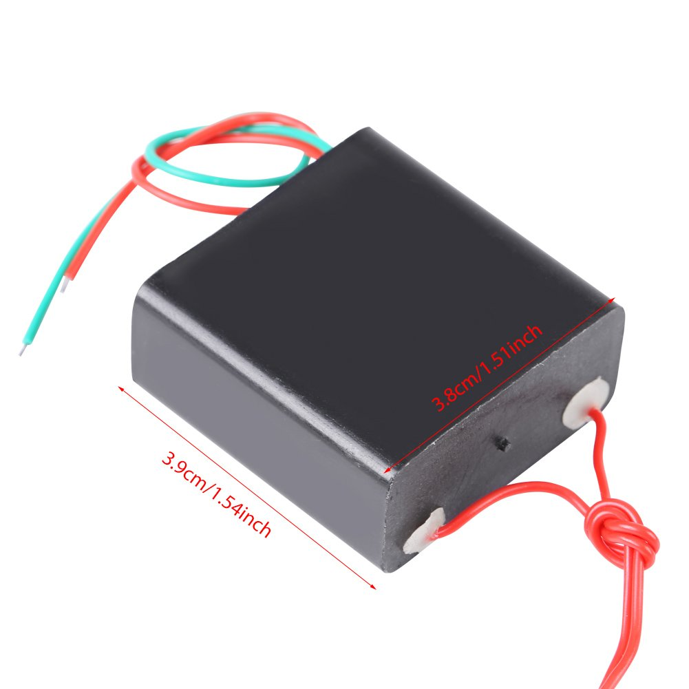 DC4.8V~6V High Voltage Transformer 50Kv-800Kv Boost Step-Up Inverter Arc Pulse Generator Power Module Black image number 3