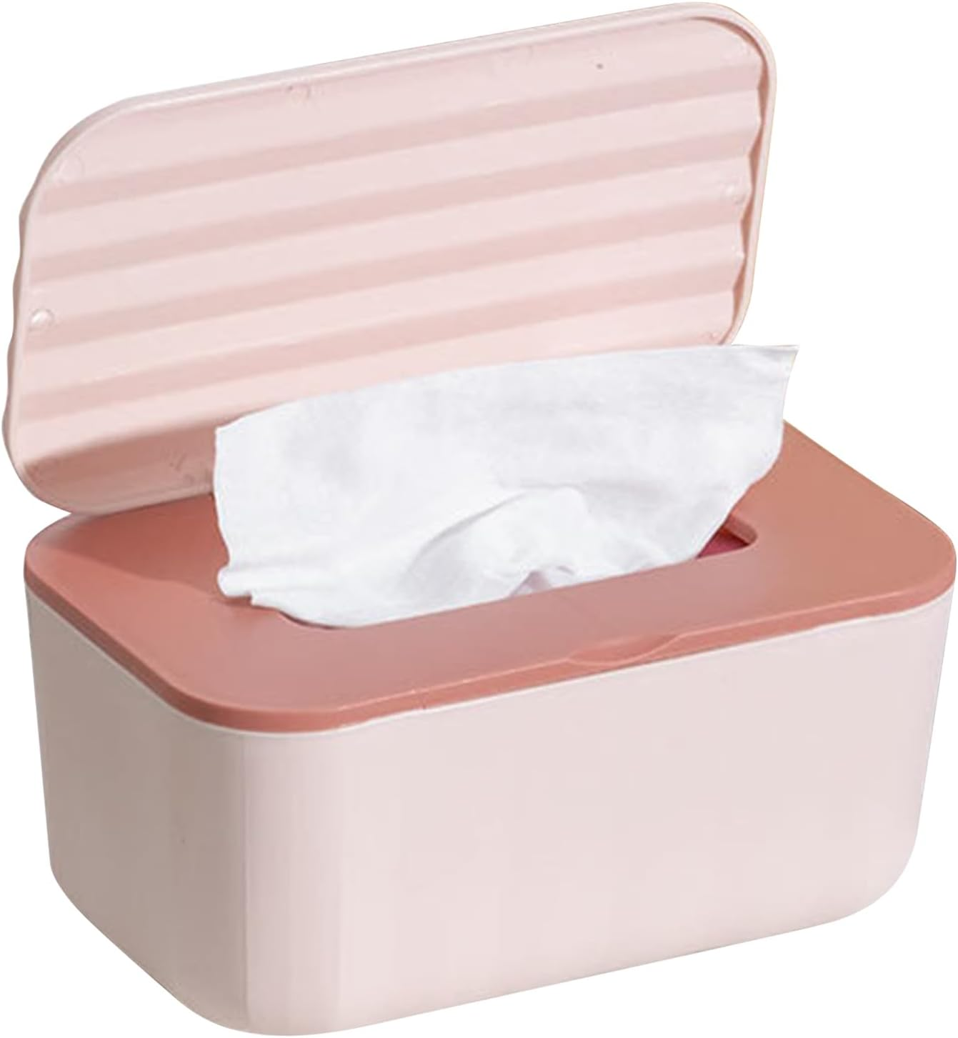 Baby Wipes Dispenser,Case for Toilet Tissue Paper - Multifunctional Dustproof Baby Wipes Storage Box for Travel Kitchen Diaper Toilet Nursery Makeup Table Car