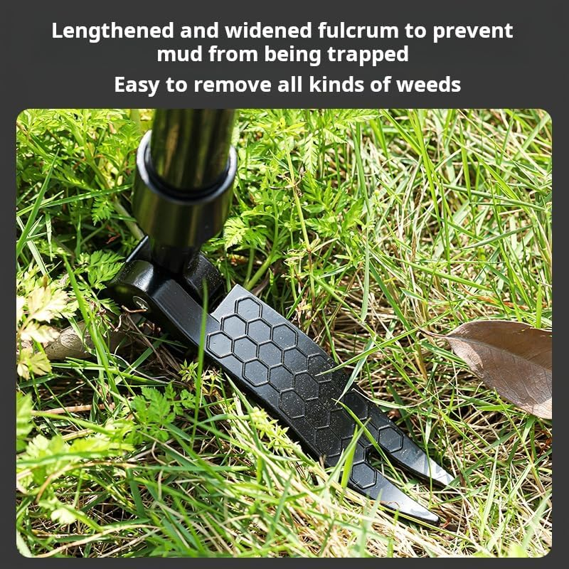 Weed Puller Tool, Stand up Heavy Duty Weed Remover Tool - 2024 New 4-Claw Steel Head Design Weeding Tool Easily Remove without Bending-Garden Hand Weeding Tool Smoothly Remove Weeds without Kneeling image number 2