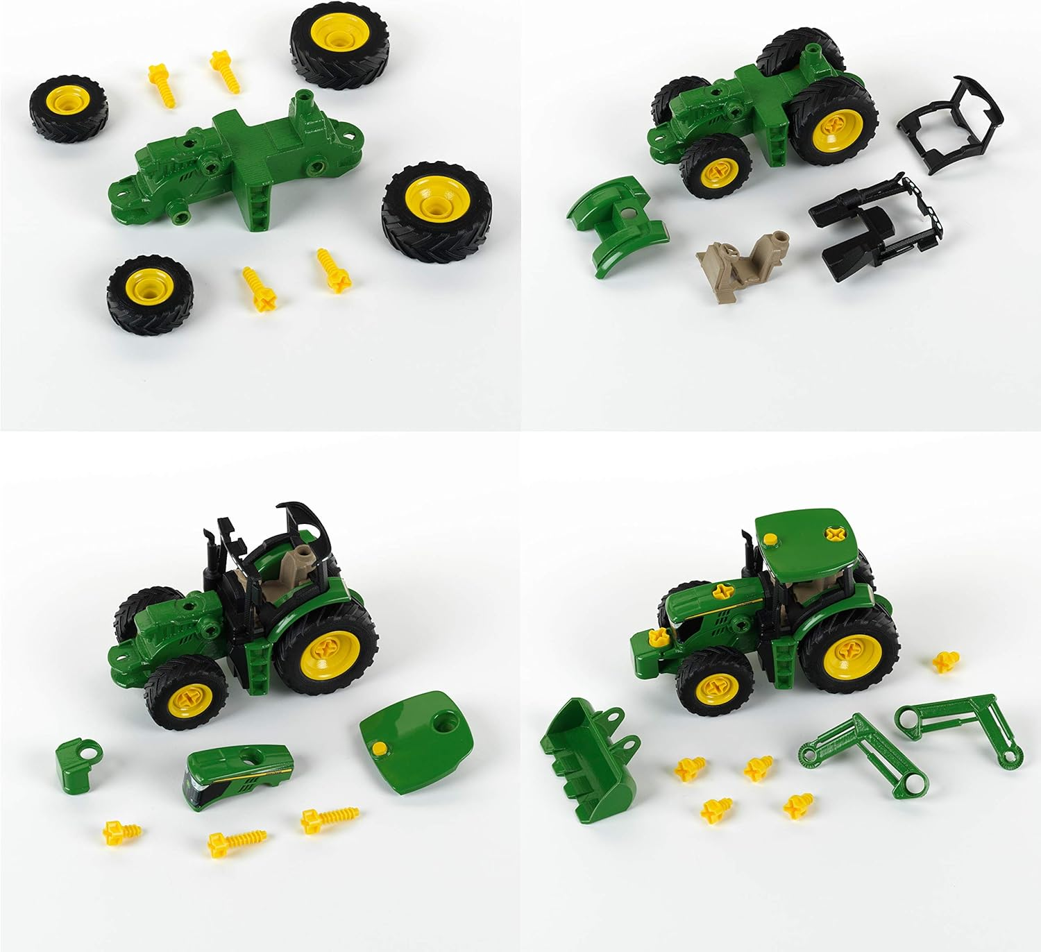 Theo Klein 3903 John Deere Tractor with Front Loader, Toy, Multi-Colored image number 2
