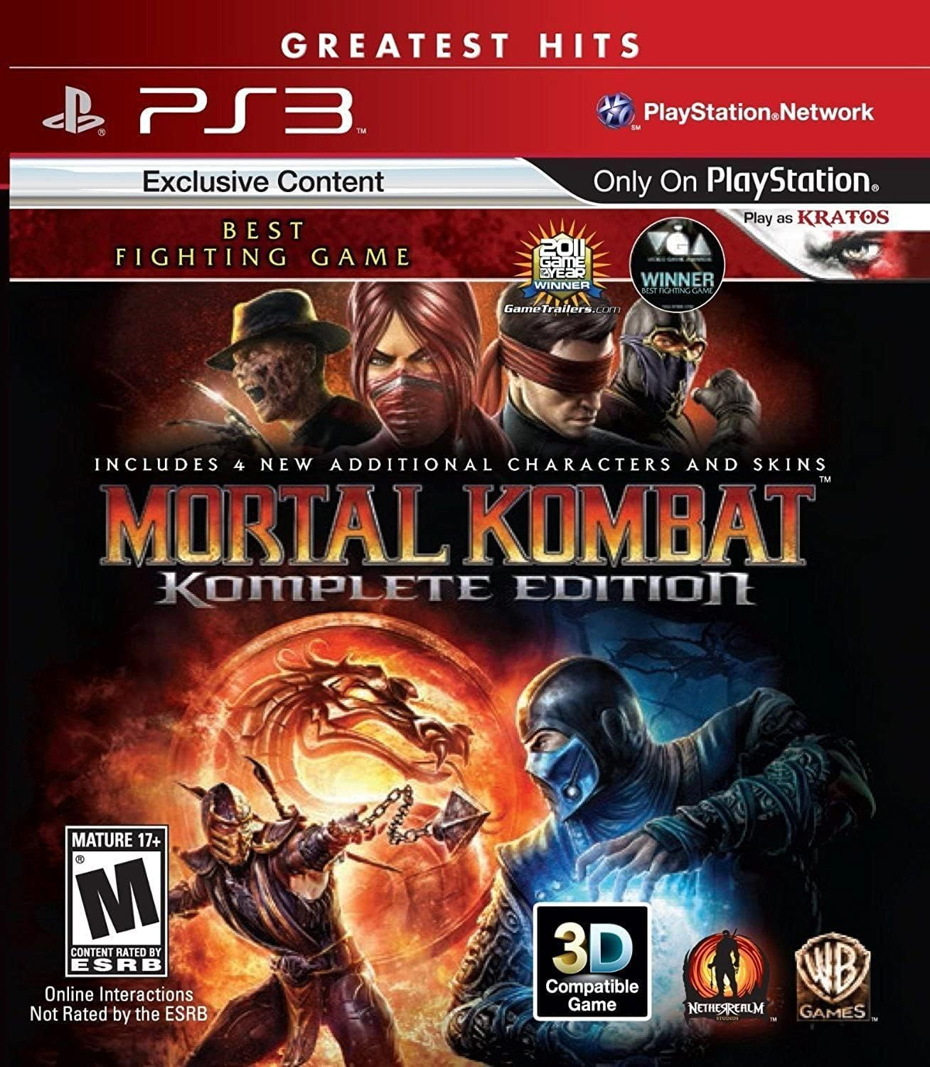 WB Games Mortal Kombat: Komplete Edition - Playstation 3 image number 2
