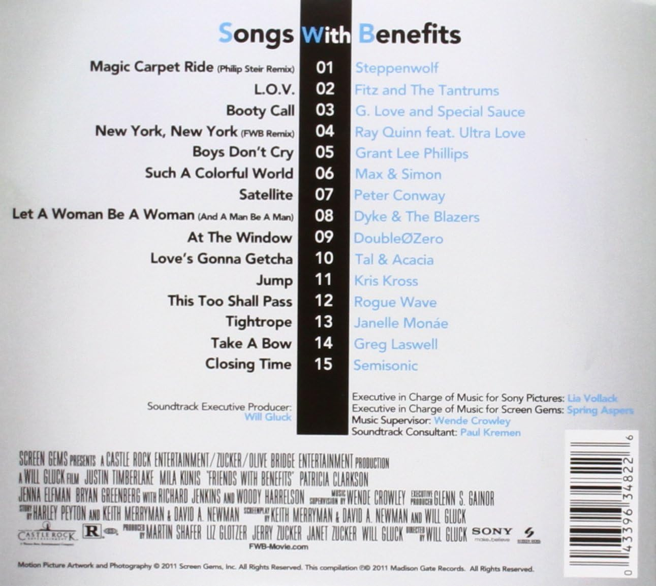 Friends with Benefits (Original Soundtrack)