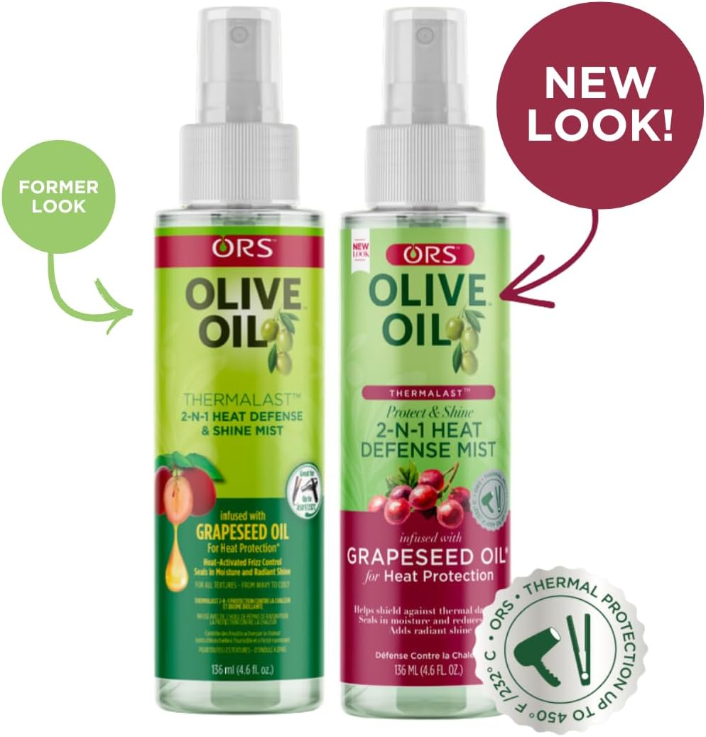 ORS Olive Oil 2-N-1 Shine Mist & Heat Defense image number 3
