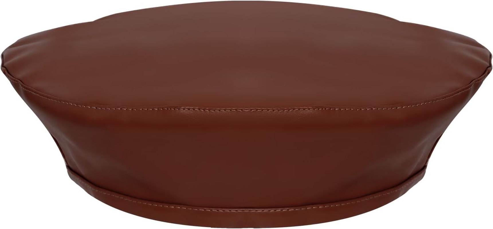 PU Leather Beret French Beret for Women Brown image number 1