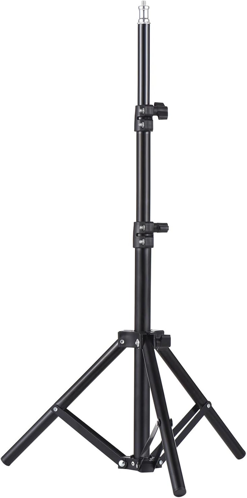 Universal Projector Tripod Stand Stretchable Projector Bracket Aluminum Alloy Portable Holder 1/4'' Interface Adjustable Height for Projector image number 1