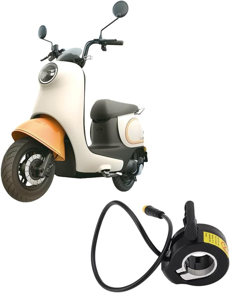 Thumb Throttle, Universal Speed Control Accelerator Replacement Accessories Left or Right Handle Waterproof Plug Connector for Modified Electric Scooters Bicycle Conversion Parts130X image number 5