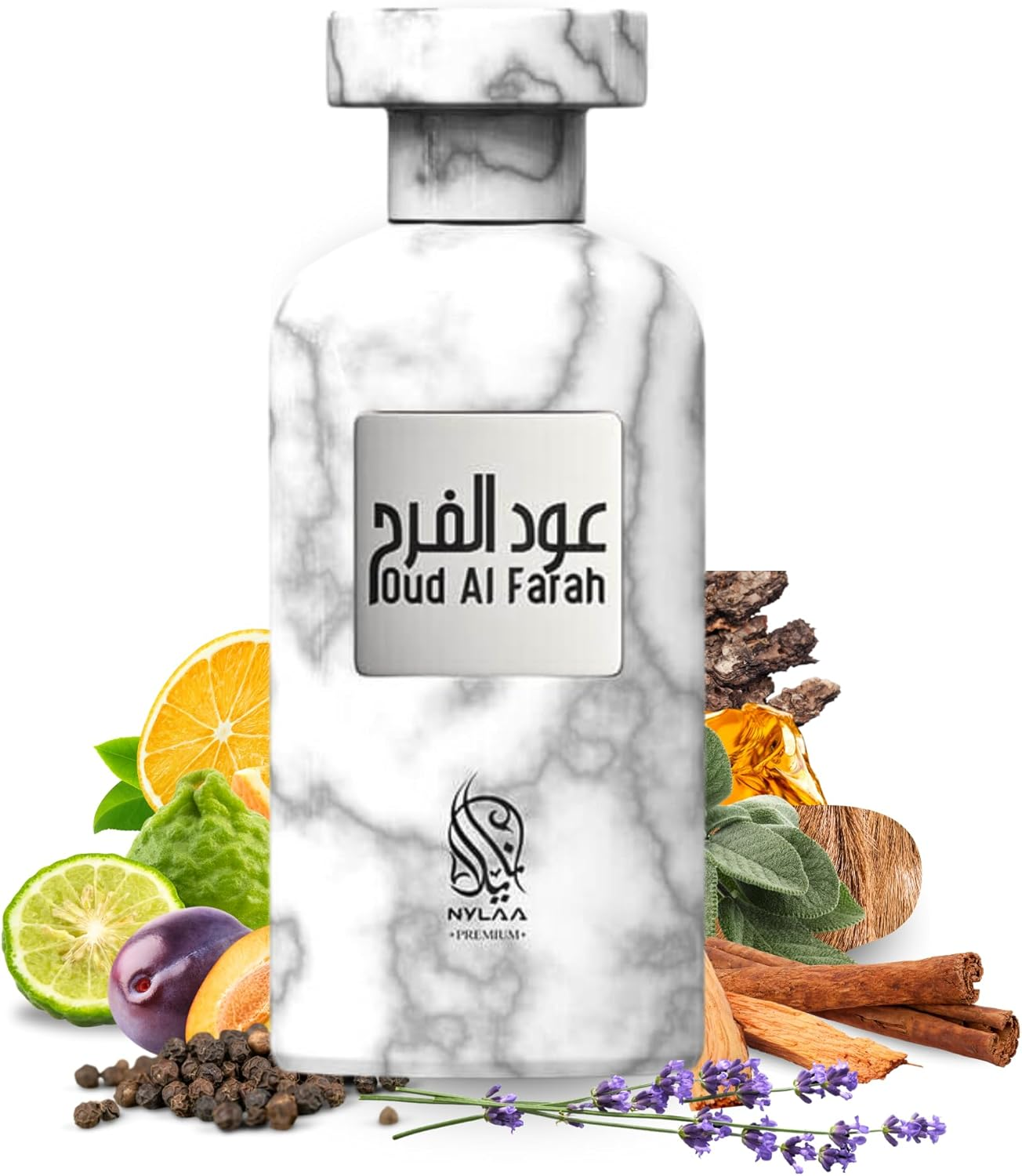 Nylaa Unisex Oud Al Farah Eau De Parfum, 100 Ml image number 3