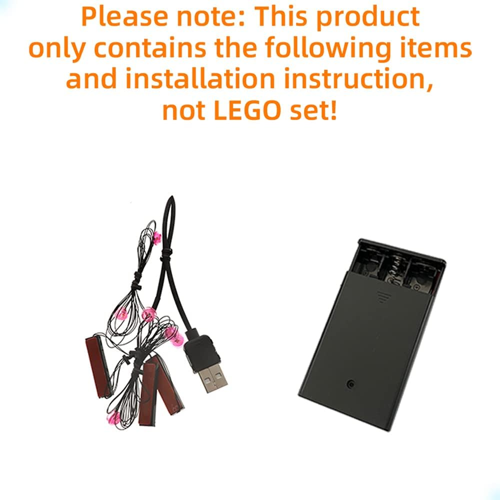 GEAMENT LED Light Kit Compatible with  Orchid - Lighting Set for Creator 10311 Building Model ( Set Not Included) image number 5