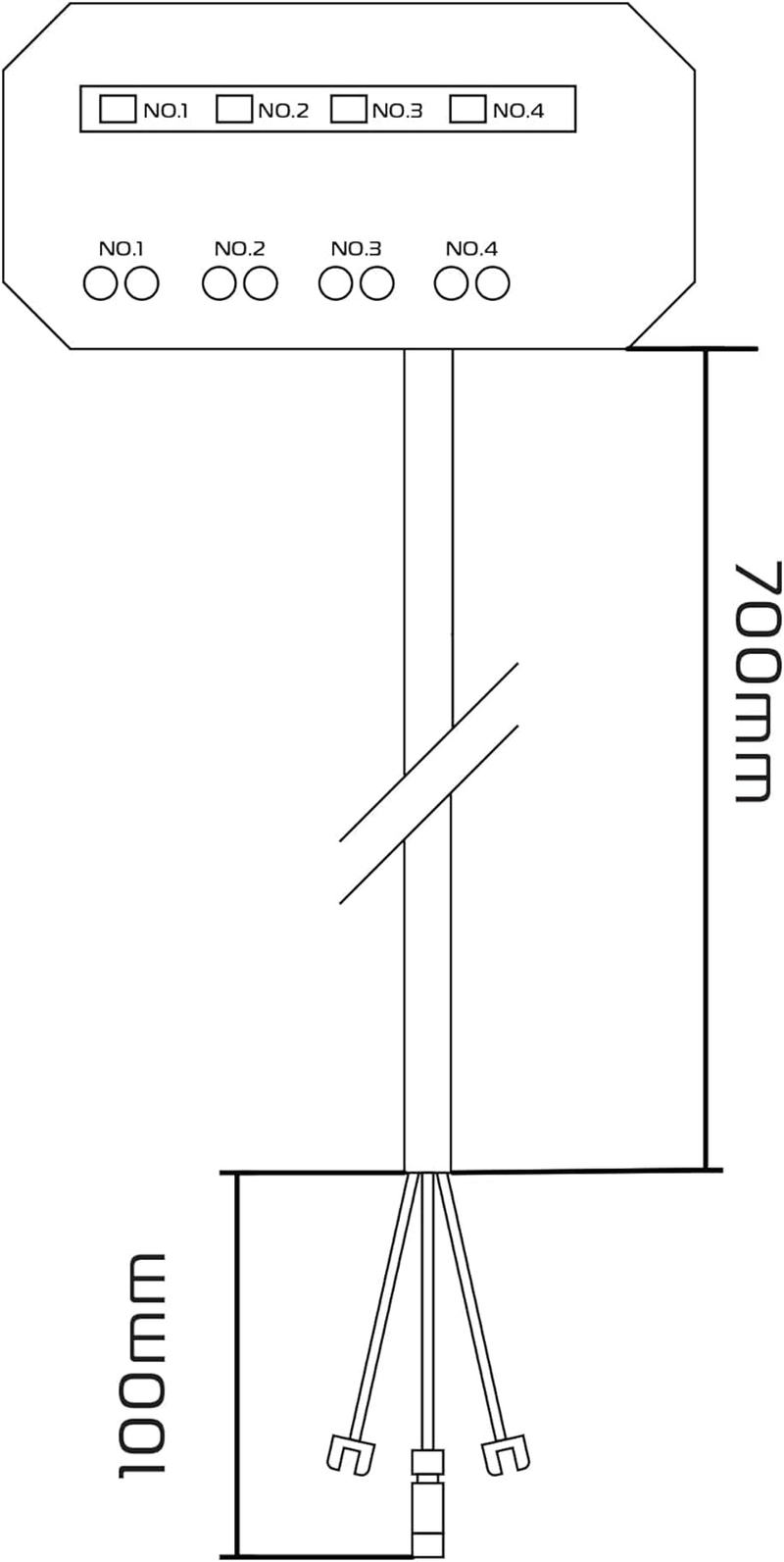 Oxford Motorcycle 12V Fuse Box with Relay. Quick Wiring 4-Way Fuse Holder with Indicator Lights & 5A Fuse for Motorcycle, Motorbike Headlights, Navigation, Phone Holder, Charger, Heated Grips Etc. image number 1