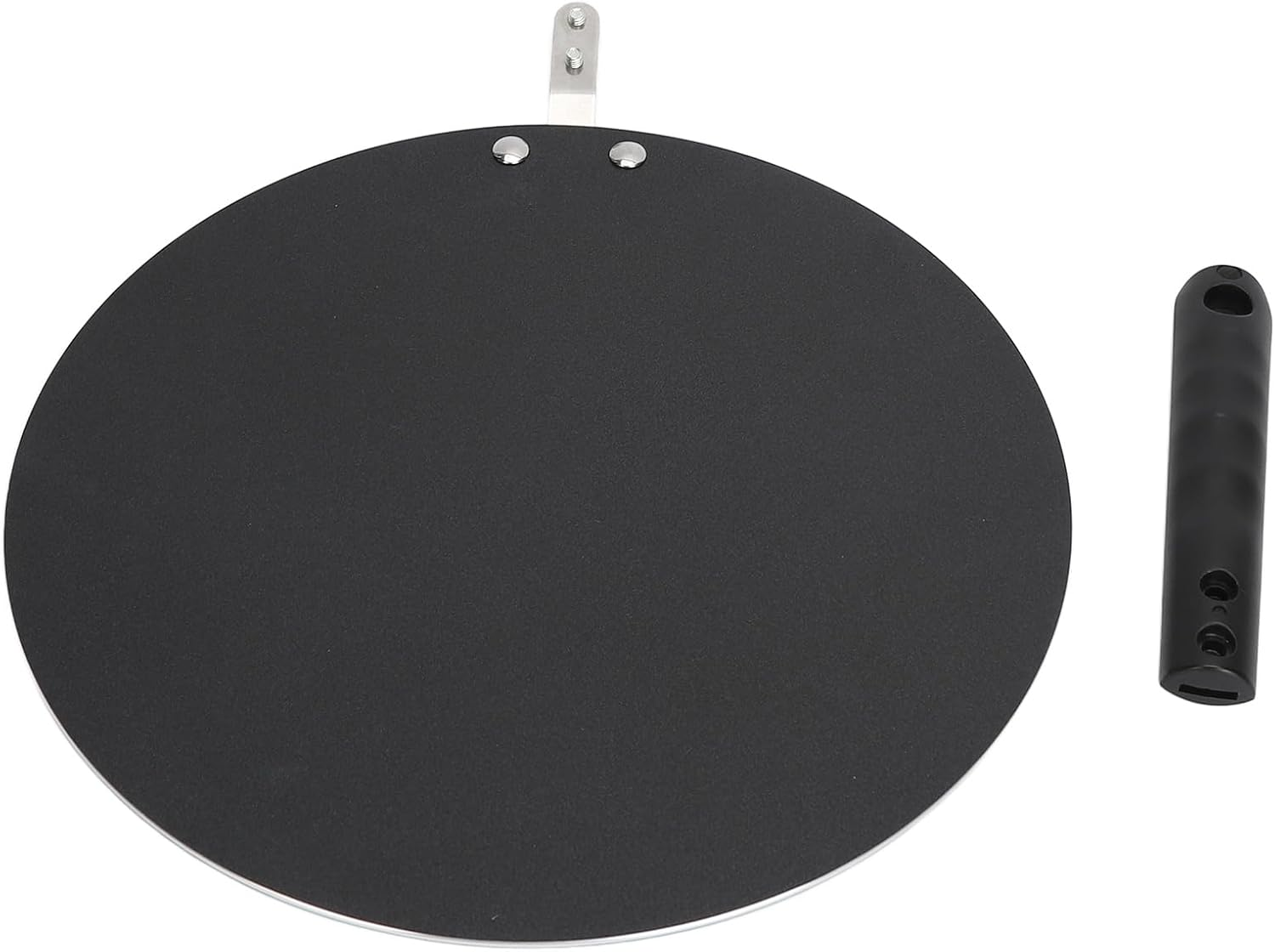 Nonstick Crepe Pan, 30Cm Comales Para Tortillas Griddle Pan for Gas Stove Top, Granite Coating Flat Pancake Pan Dosa Tawa, Swiss Granite Coating Dosa Pan with Stay-Cool Handle image number 4