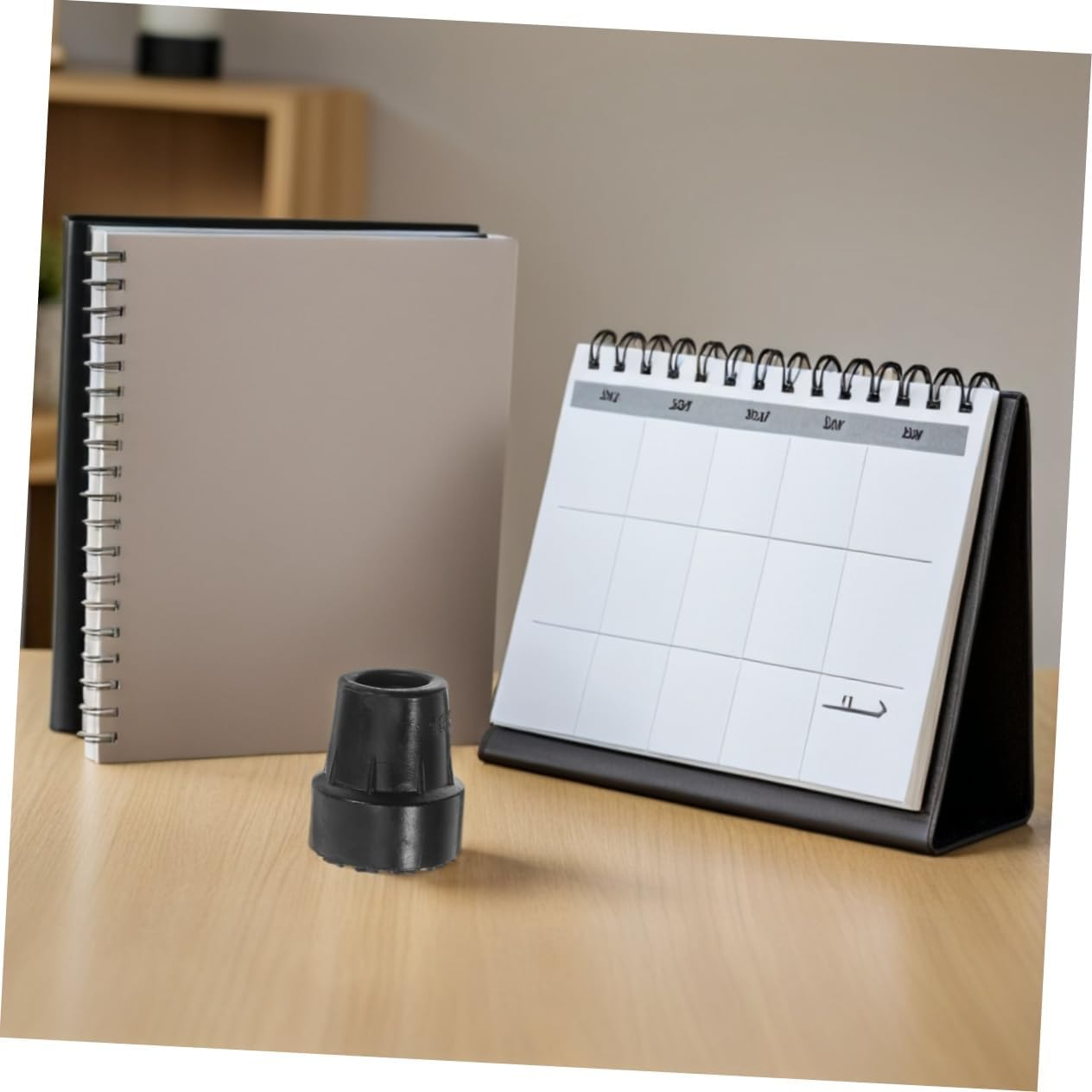 Ciieeo 10Pcs Replacement Rubber Cane Tips for Canes Crutch Walking Sticks and Walkers Non-Slip Heavy Duty Tips for Safe Walking Black - Yellow image number 5