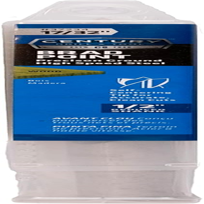 Century Drill & Tool 37234 Brad Point Drill Bit, 17/32" image number 6