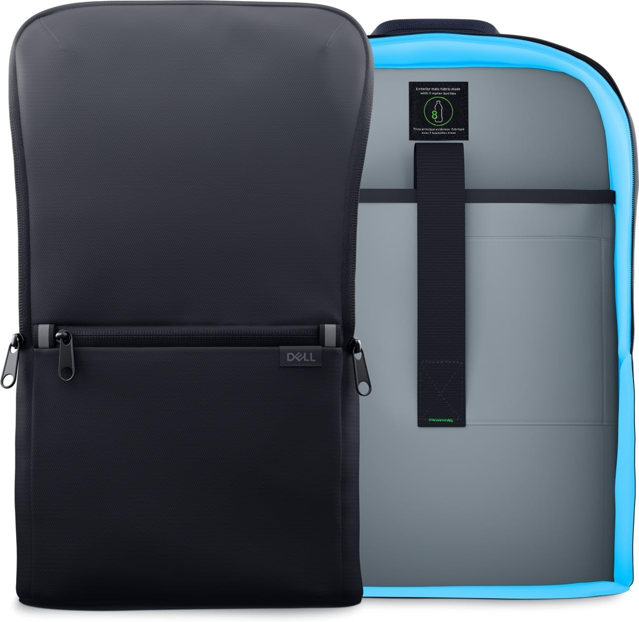 Dell Ecoloop Backpack 14-16 Inch - Water-Resistant, 360&ordm; Foam Cushioning, 18 Litres, 3-Year Warranty image number 2