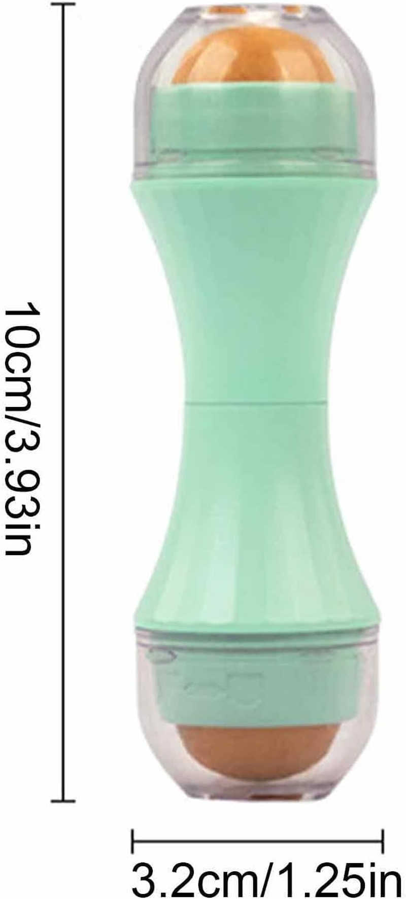 Volcanic Roller, Oily Skin Control for Face, Facial Skin Care Tools Oil Control Roller Stone Oily Skin Control for Face Makeup At-Home or -The-Go - Blue image number 3