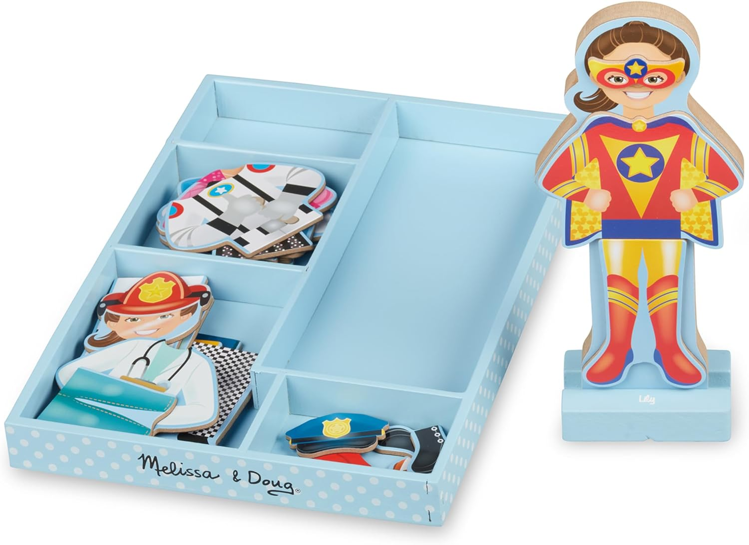 Melissa & Doug - Julia Magnetic Dress-Up image number 1