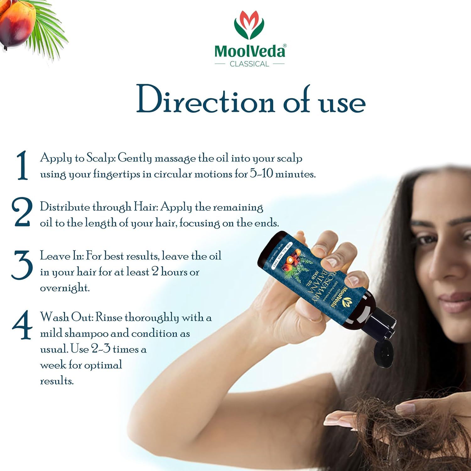 Rosemary Batana Oil 3.38 Fl Oz (Pack of 1) image number 3