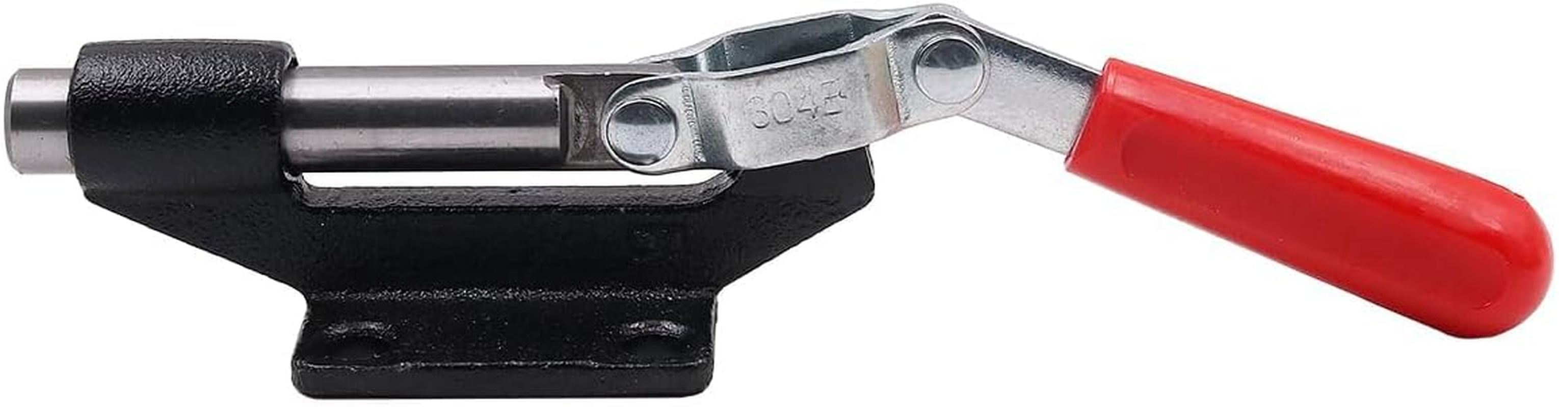 ZONADA 2 Pack Metal Toggle Lever Clamps 42Mm 386Kg Capacity &ndash; Straight Action Push Pull Piston Stroke Clamping Tool for Woodworking, Metalwork, Industrial Projects