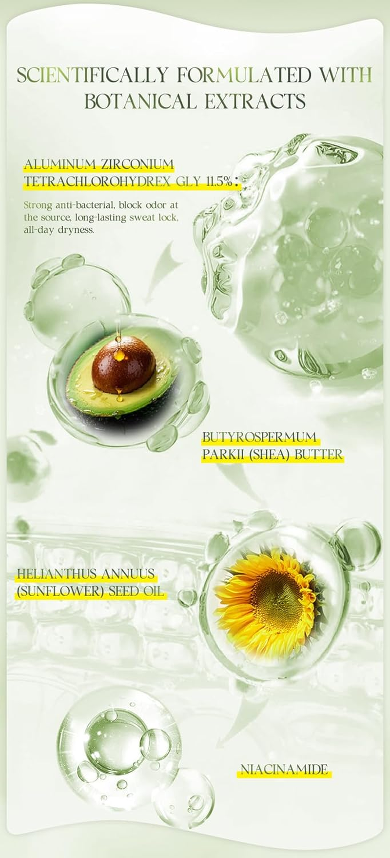 Fresh Antiperspirant Deodorant for Women, 48Hr Breathable Sweat & Odor Protection, Instant Freshness & Gentle, Discoloration Correcting, PH Balancing Minerals, Fresh Floral Scent