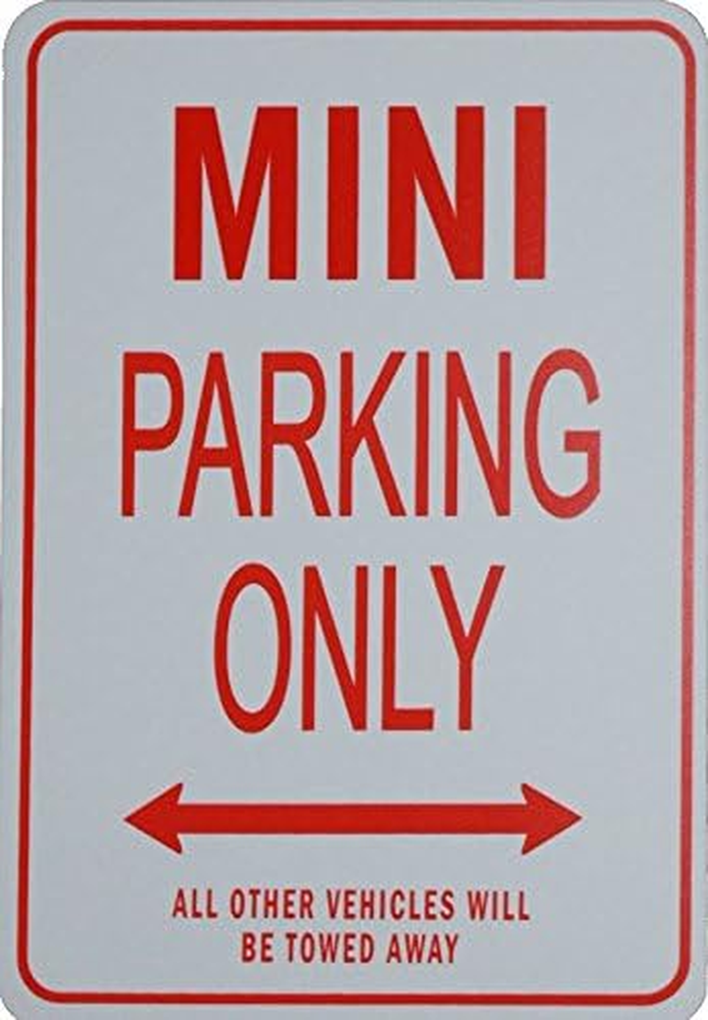 Mini Fun Parking Signs