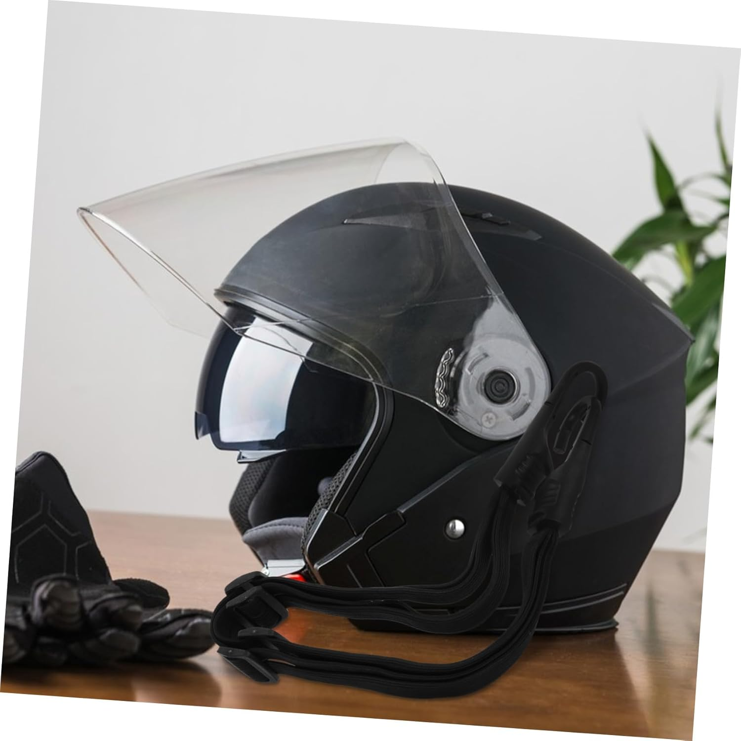 Alipis Motorcycle Helmet Luggage Straps Elastic Bungee Cord for Camping Cars Bikes Hooks Luggage Binding Cord image number 4