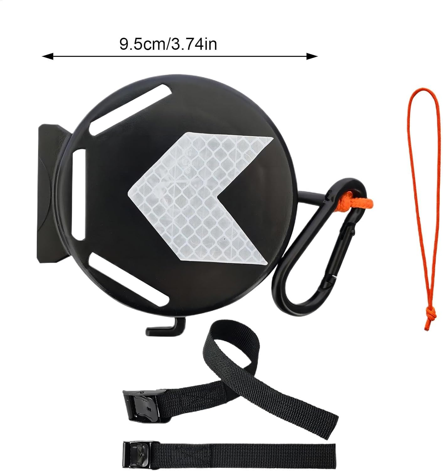 Vgvgaj Cycle Towing Strap | Riding Parent-Child Pull Traction Rope with Carabiner - Trailer Attachment String for Mountain, Folding Cycle image number 1