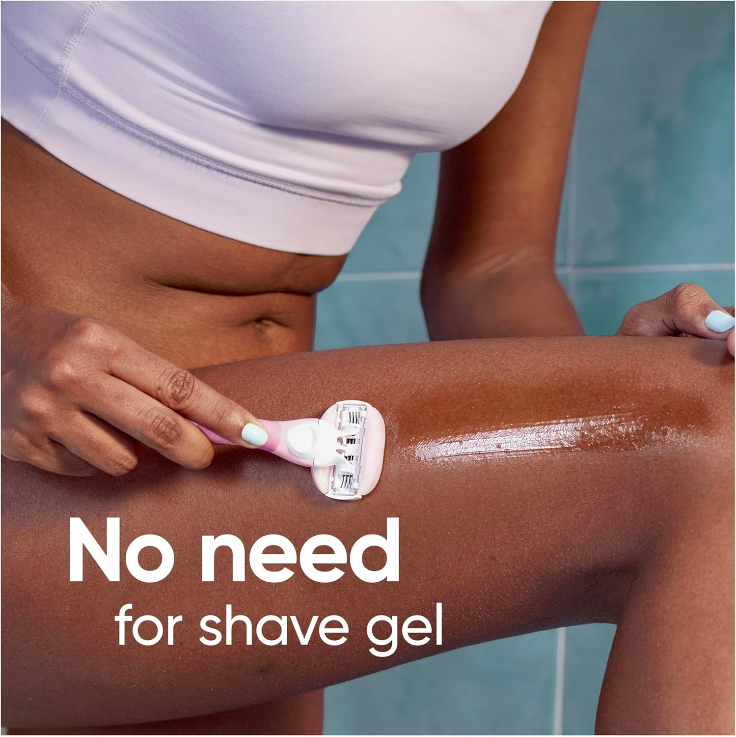 Gillette Venus Comfortglide White Tea Women'S Razor - 1 Handle + 2 Refills