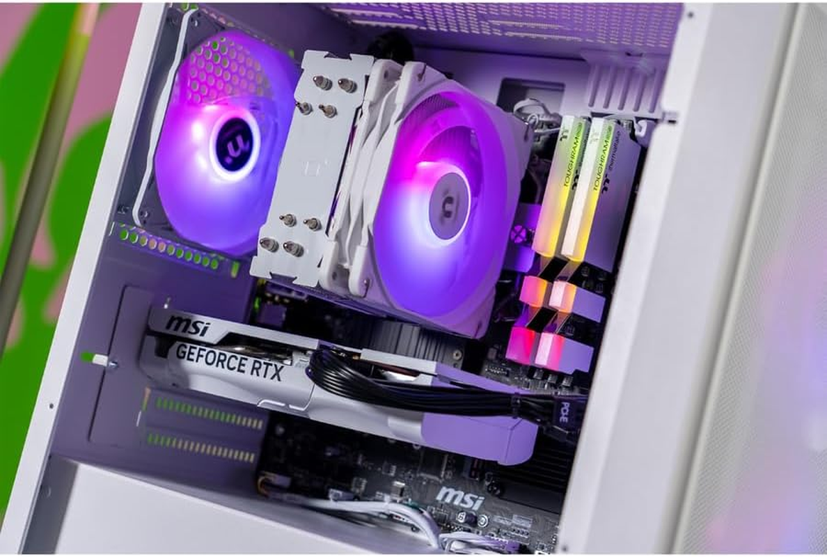 Thermaltake Gaming System Genesis Ultimate V5 Snow - AMD 5600 / RTX 5060/ B550M Wifi/ 16GB RAM/ H16 Snow, CA-4Y2-00D6WA-05 image number 1