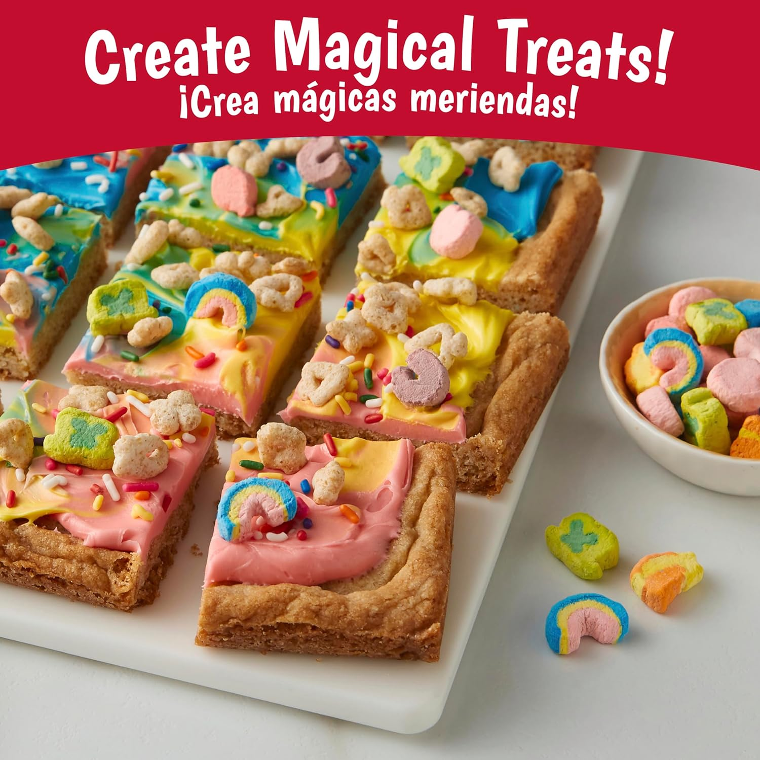 Lucky Charms Gluten Free Cereal with Marshmallows, Kids Breakfast Cereal with Whole Grain Oats, 10.5 OZ image number 3