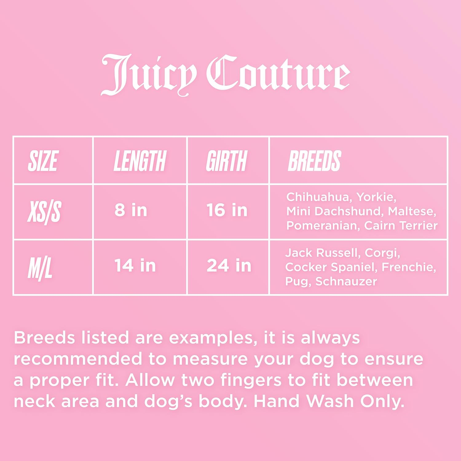 Juicy Couture Hooded Pet Juicy Bling Velour Tracksuit Chest 16 Inches for Small Dogs and Cats - Pink - XS/S image number 6