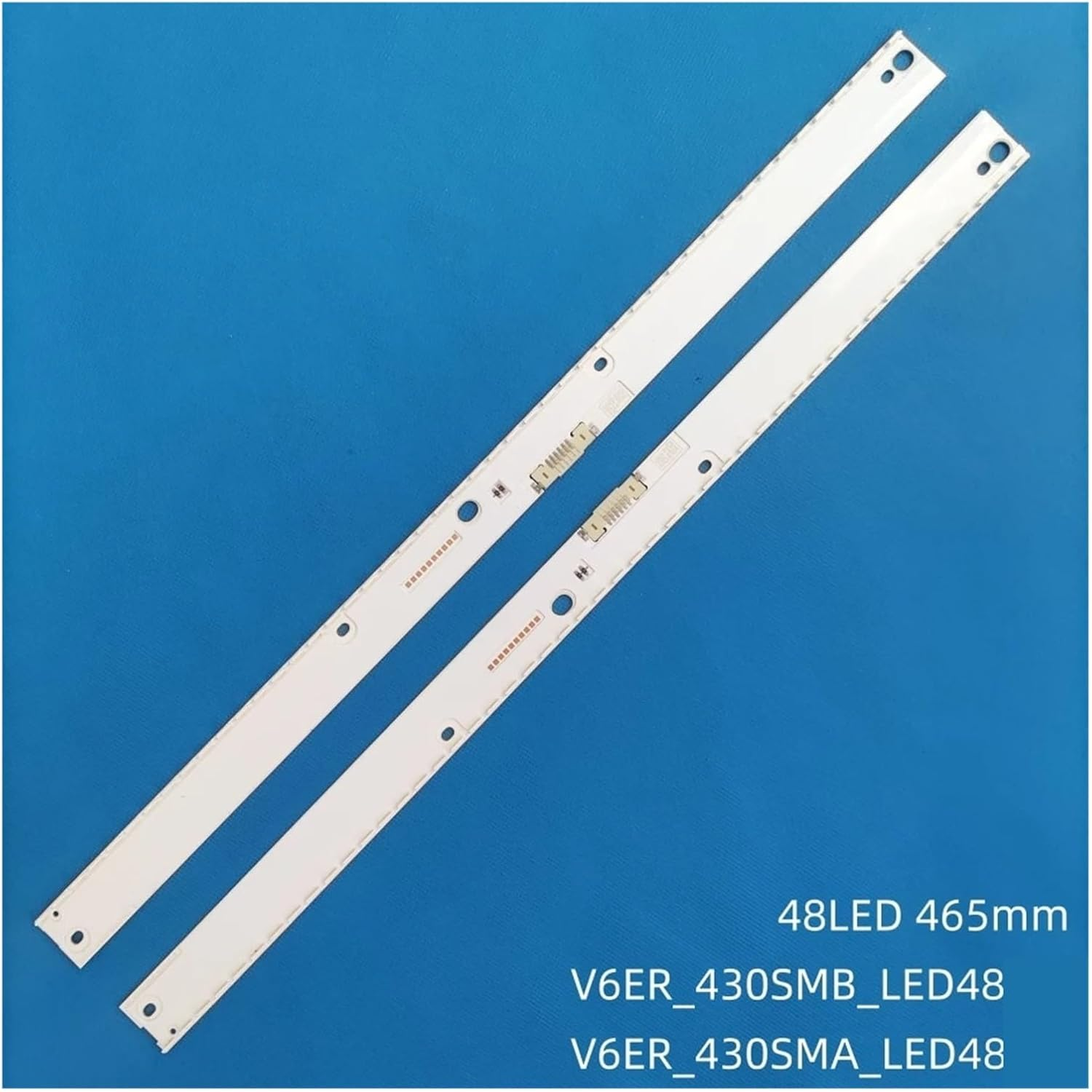 LED Backlight Strip for UN43KU7000F UE43KU6655 UE43KU6659 UE43KU6500U Ue43Ku6400 UN43KU7500 BN96-39676A 39677A 39678A 39679A (Color : 2 Set) image number 1