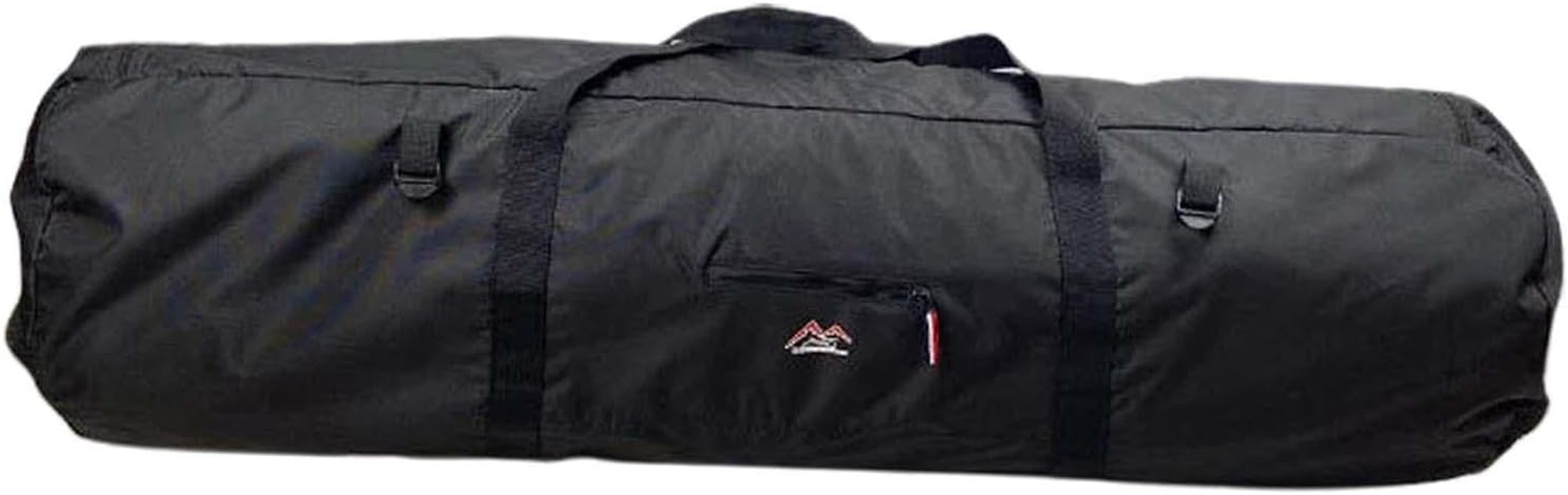 Eigell Camping Tent Storage Bag Tote with Adjustable Webbing Buckles 43Inchx15Inchx15Inch Folded Handbag Organizer for Barbecue Picnics Backpacking, Black image number 2