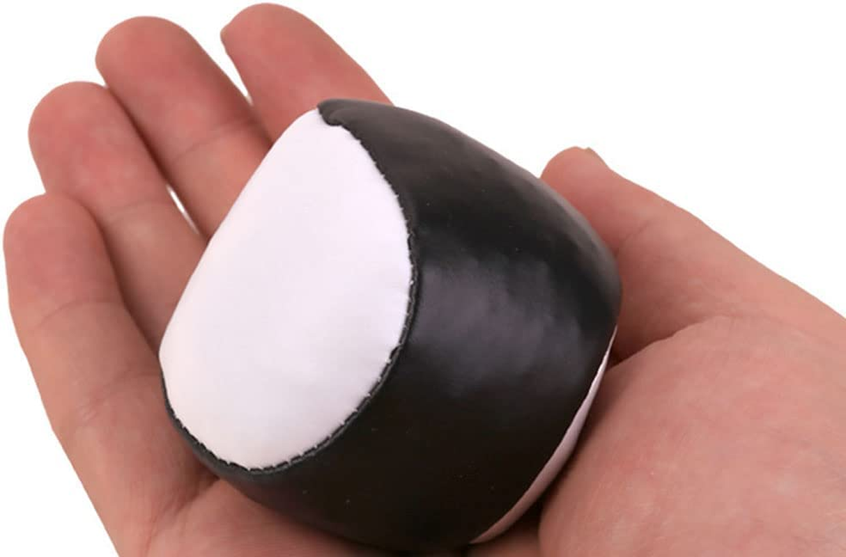 5 Packs Small Sandbag, Leather Sandbag,Throw Sandbag,Game Sandbag Ball,Kindergarten Balls Toys Throw Sandbags,Suitable for Children and Adults.(Yellow, Red, Black, Green, Blue) image number 5