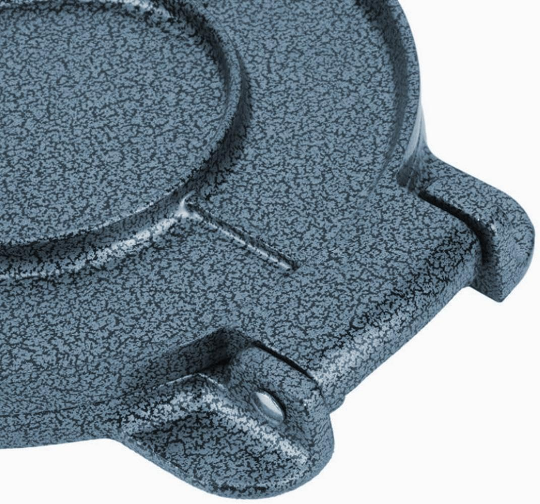 Kitment Cast Iron Tortilla Press, 8 Inch Tortilla Maker, Heavy Gauge Flour Corn Press Rotis Press, Dough Press with 100Pcs Parchment Paper