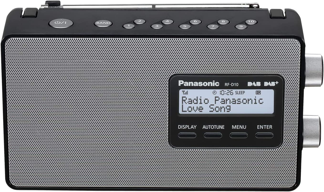 Panasonic Portable Digital DAB+ FM Radio (RF-D10GN-K) image number 2