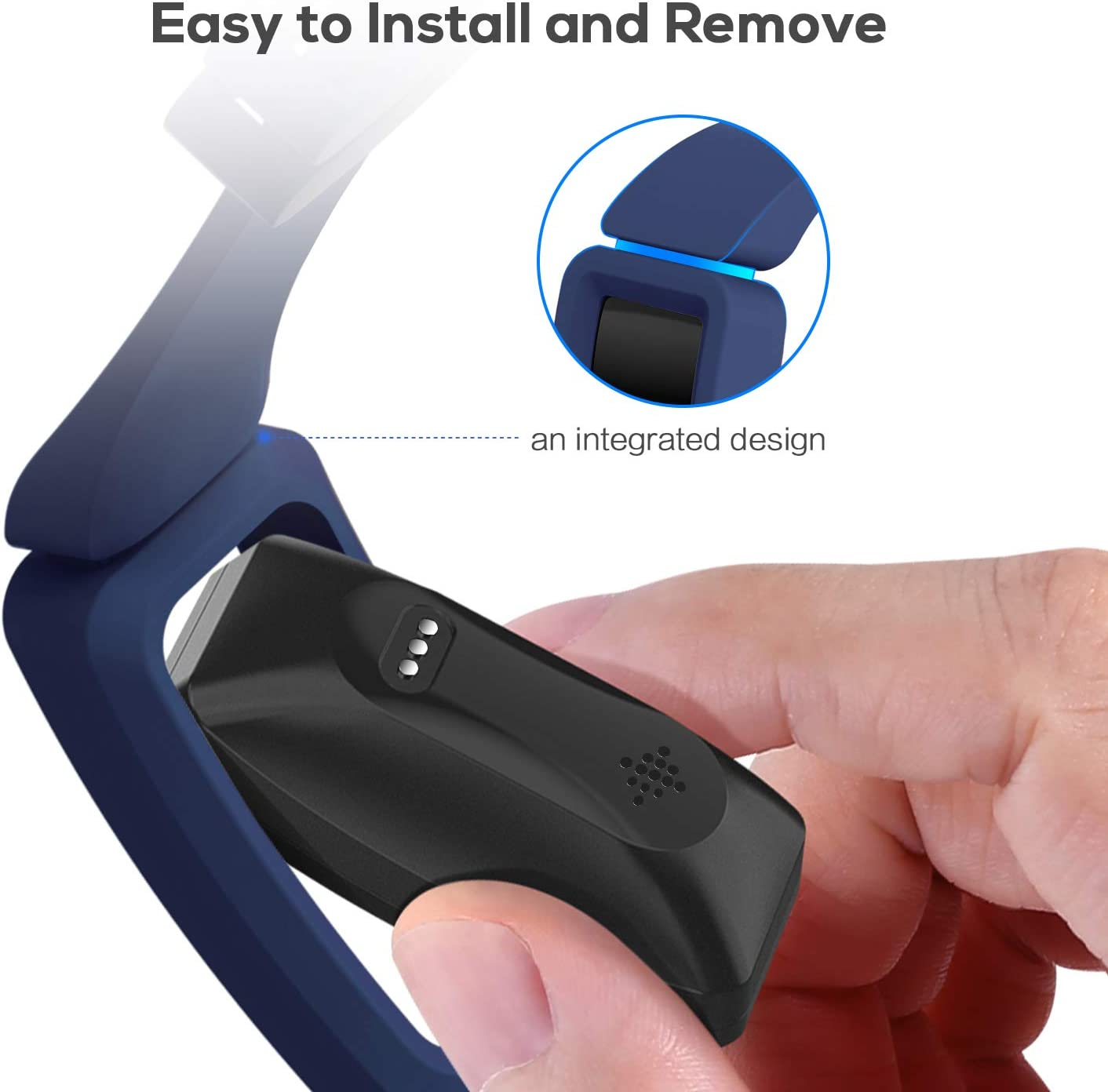 3-Pack Bands Compatible with Fitbit Ace 2 Strap for Kids image number 1