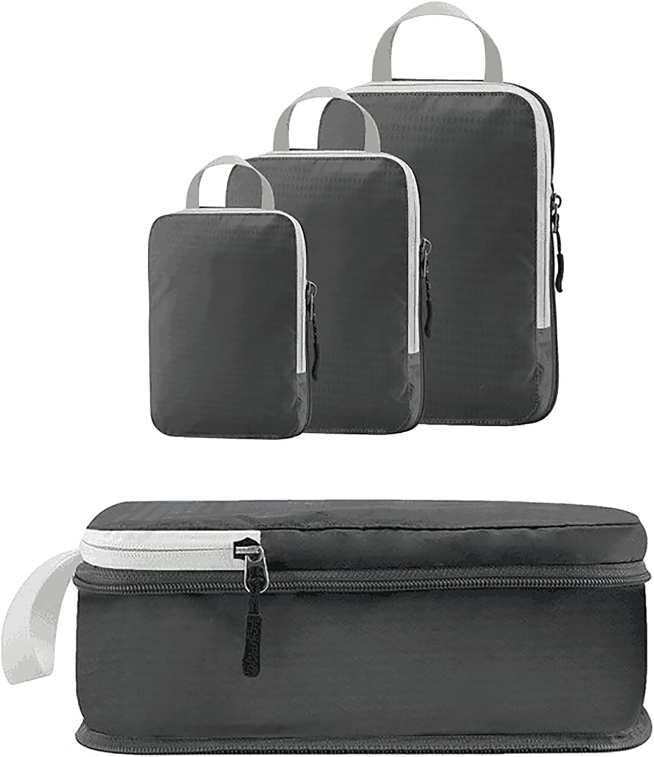 Packing Cubes,Compression Packing Cubes for Suitcases, Expandable Travel Organizer for Luggage, Lightweight Suitcase Organizers for Woman & Man,Pink image number 6