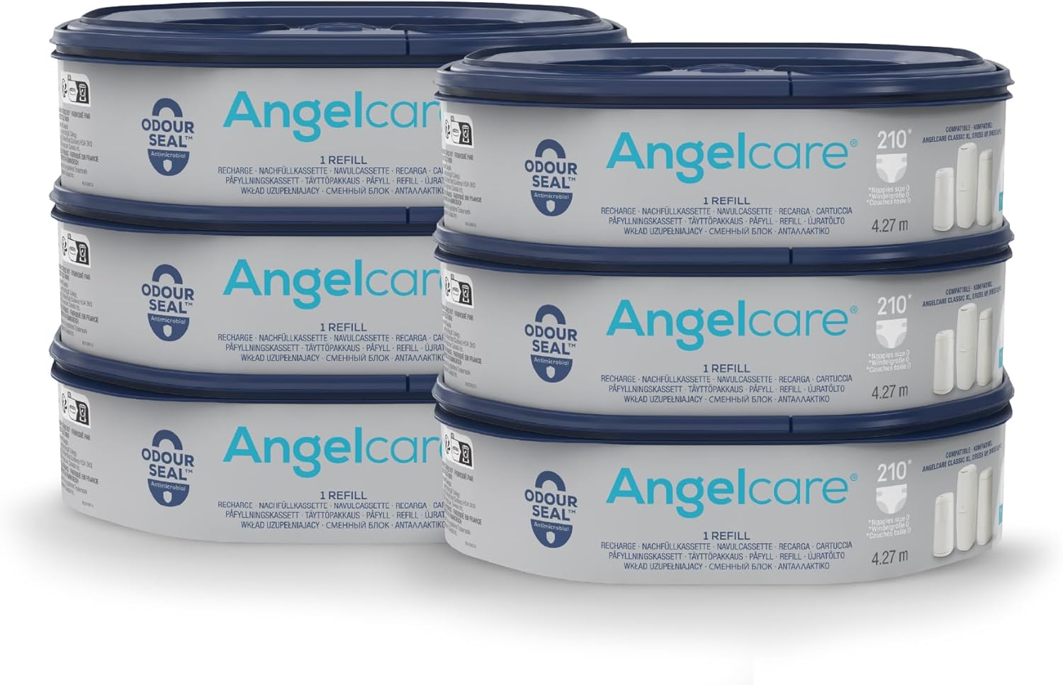 Angelcare Dress up Octagonal Refills for Tray, Choice of Quantity(Pack of 6) image number 3