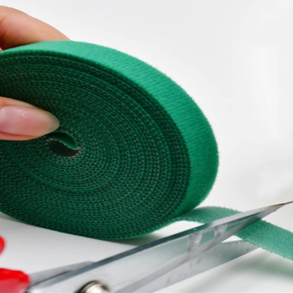 65.6 Feet Garden Ties Reusable Nylon Plant Twist Tie Strap for Effective Growing image number 3