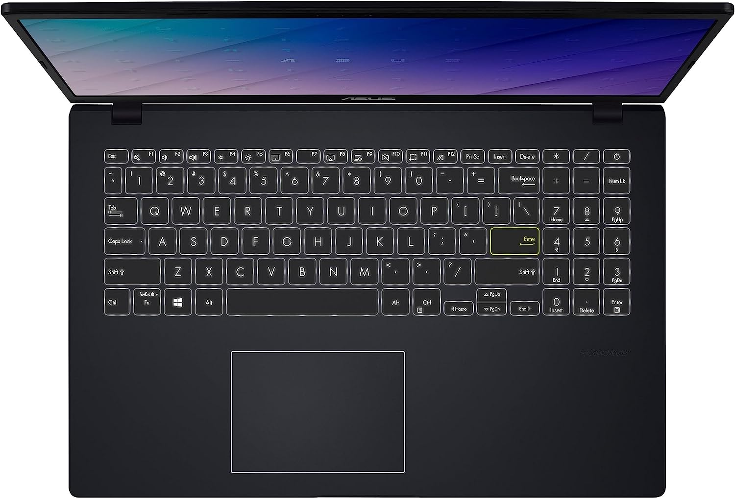 ASUS Vivobook Go 15 Laptop, 15.6-Inch, Windows 11 Home, Intel Pentium Silver N6000 Processor, 256GB SSD, 8GB RAM, Intel HD Graphics Graphics, Peacock Blue, E510KA-EJ134W image number 4