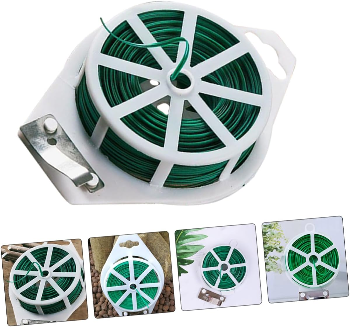 Parliky Plant Ties Gardening Wire Ties for Climbing Vines Flexible Binding Wire DIY Plant Fixing Tool image number 2
