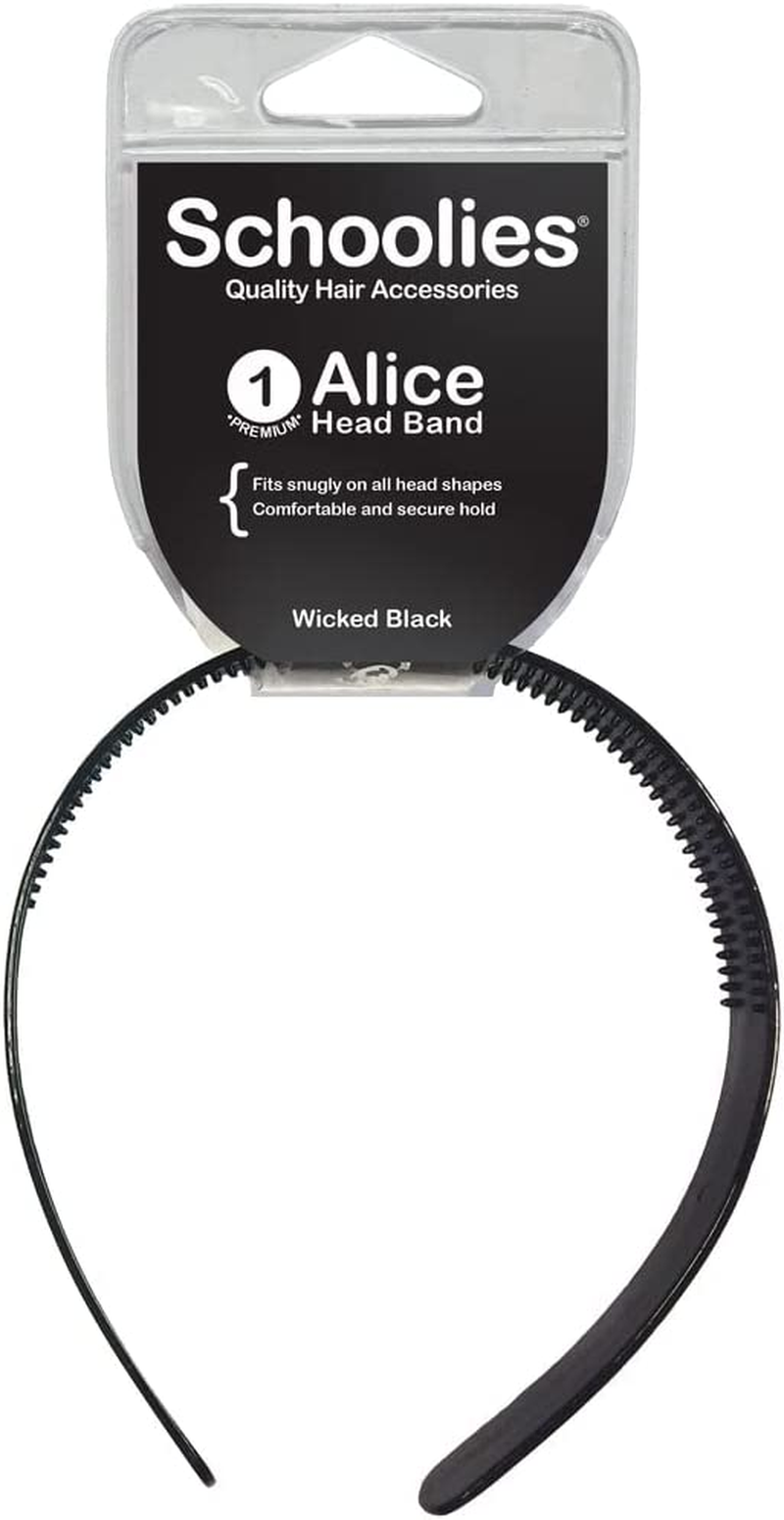 Schoolies Hair Accessories Alice Head Band, Real Dark Blue