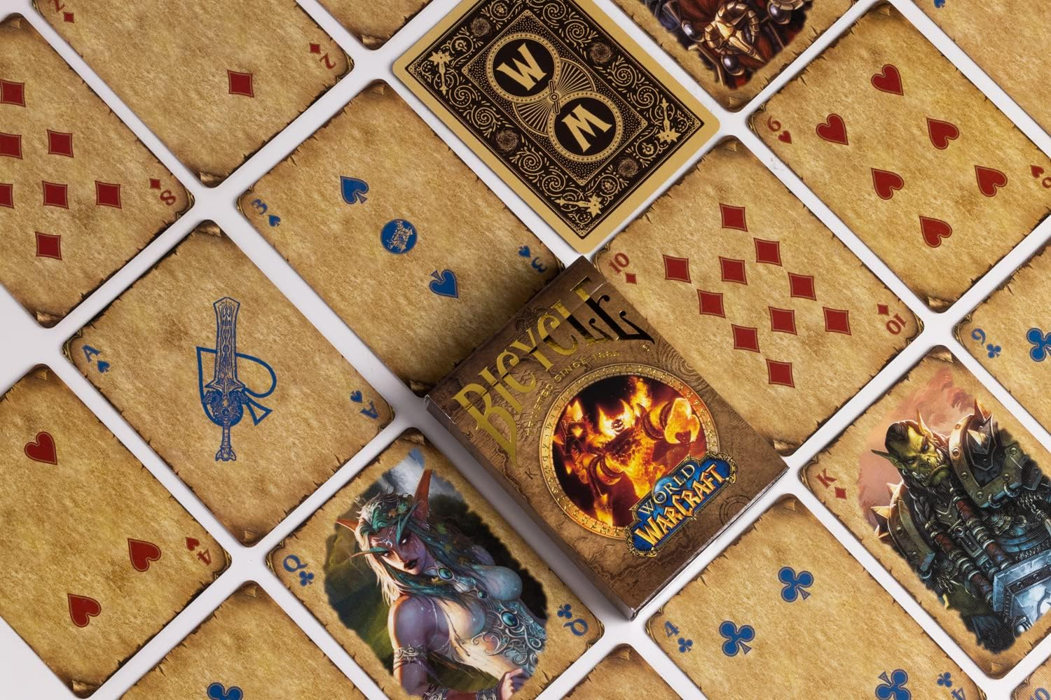 Bicycle World of Warcraft Classic Playing Cards Deck image number 2
