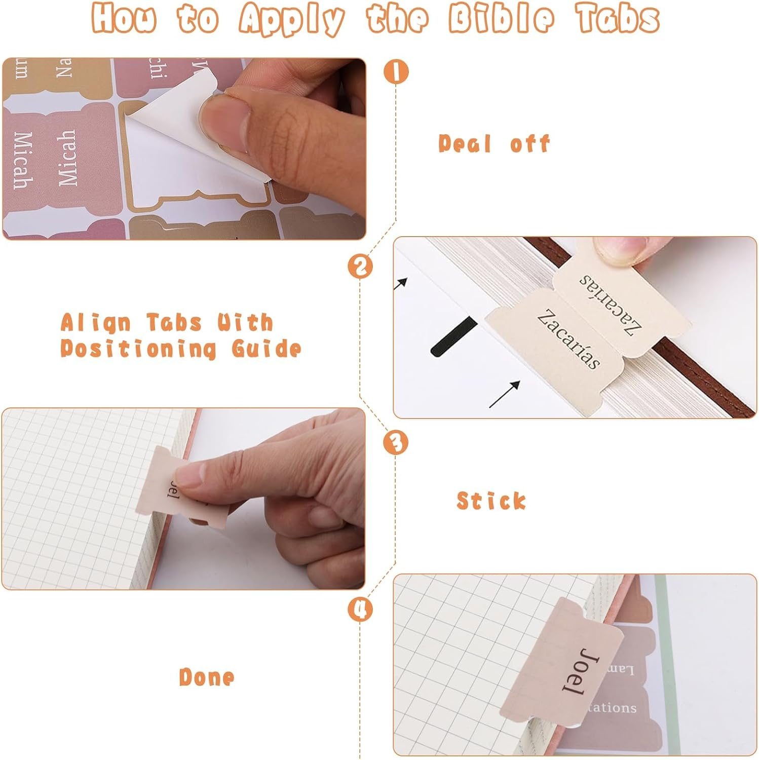 Bible Journaling Kit, Include 12 Bible Highlighters and 6 Pens No Bleed, 90 Laminated Bible Tabs, Magnetic Bookmarks, Sticky Notes, Bible Study Supplies Essentials Set for Women & Men image number 2